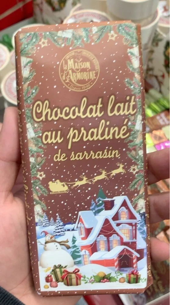 Chocolat au praline de sarazin