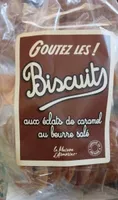 Biscuits aux éclats de caramel au beurre salé