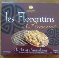 Florentins Chocolat Au Lait - Orange