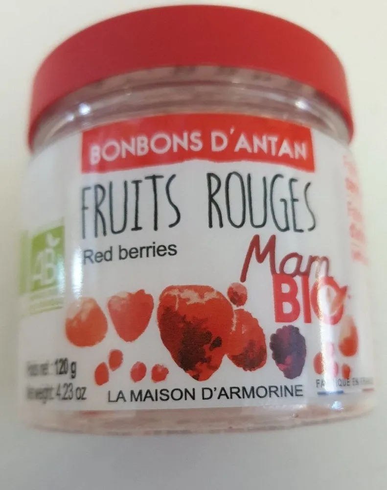 Bonbon d'Antan fruits rouges