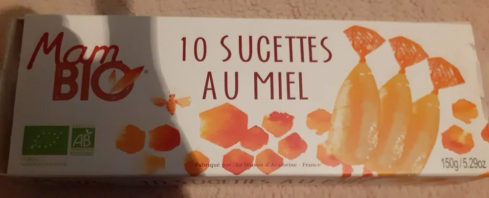 Sucette au miel bio