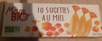 Sucette au miel bio