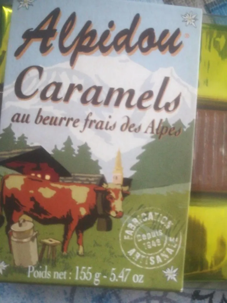 Caramels au beurre frais des Alpes