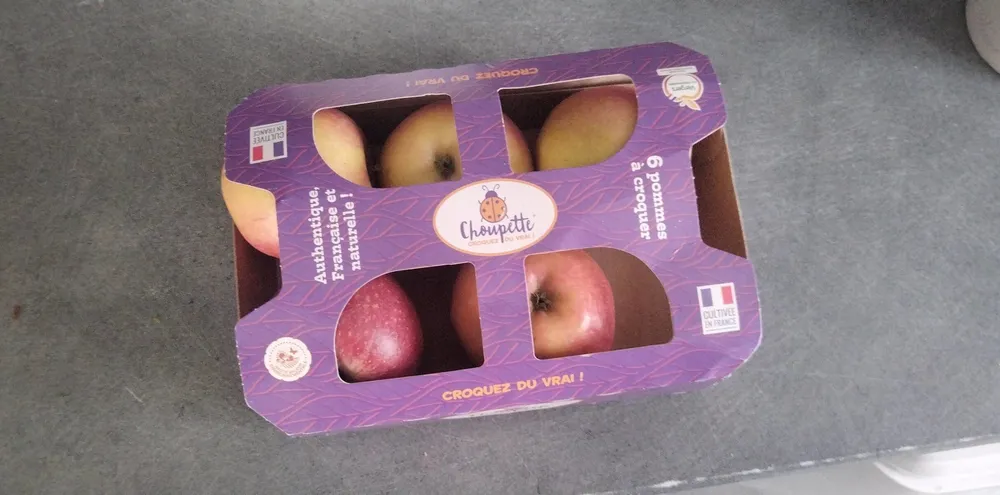 Pommes choupettes