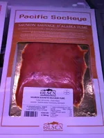 Saumon sockeye sauvage fumé