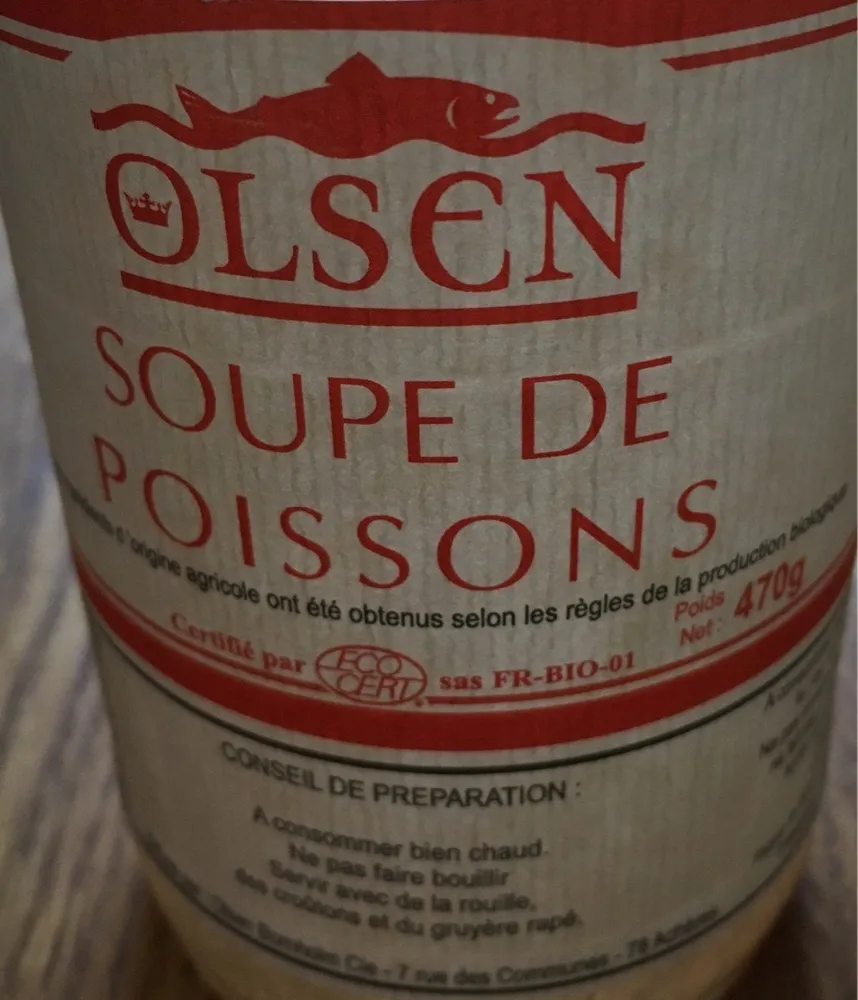 Soupe de poissons