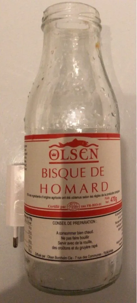 Bisque de homard