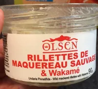 Rillettes de maquereau sauvage et wakamé
