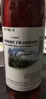 Pur jus pomme framboise