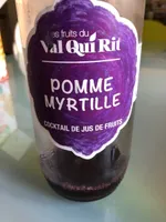 Jus pomme myrtille