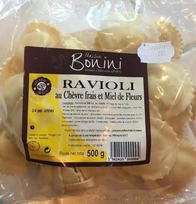 Ravioli au chèvre frais et