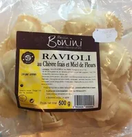Ravioli au chèvre frais et