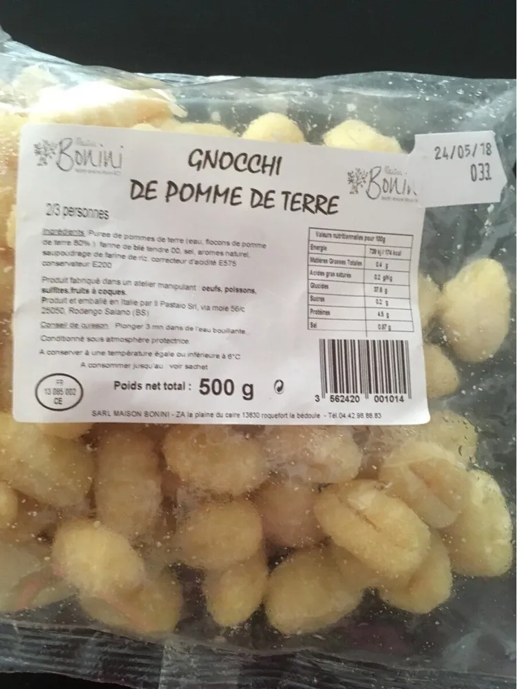 Gnocchi de pommes de terre