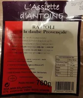 Raviolis à la daube provençale