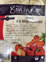 Raviolis à la daube provençale