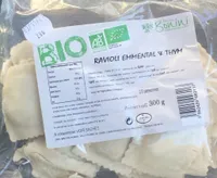 Ravioli emmental &thym