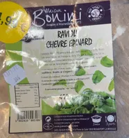 Ravioli chevre epinard