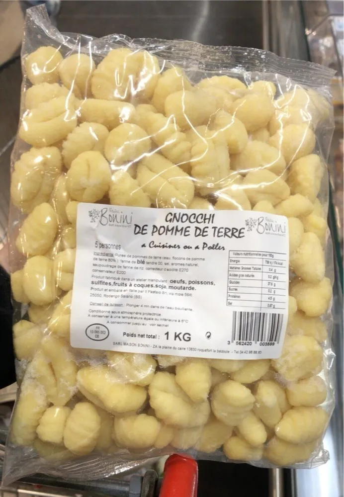 Gnocchi de pomme de terre