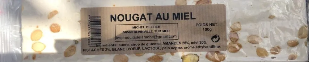 Nougat au miel