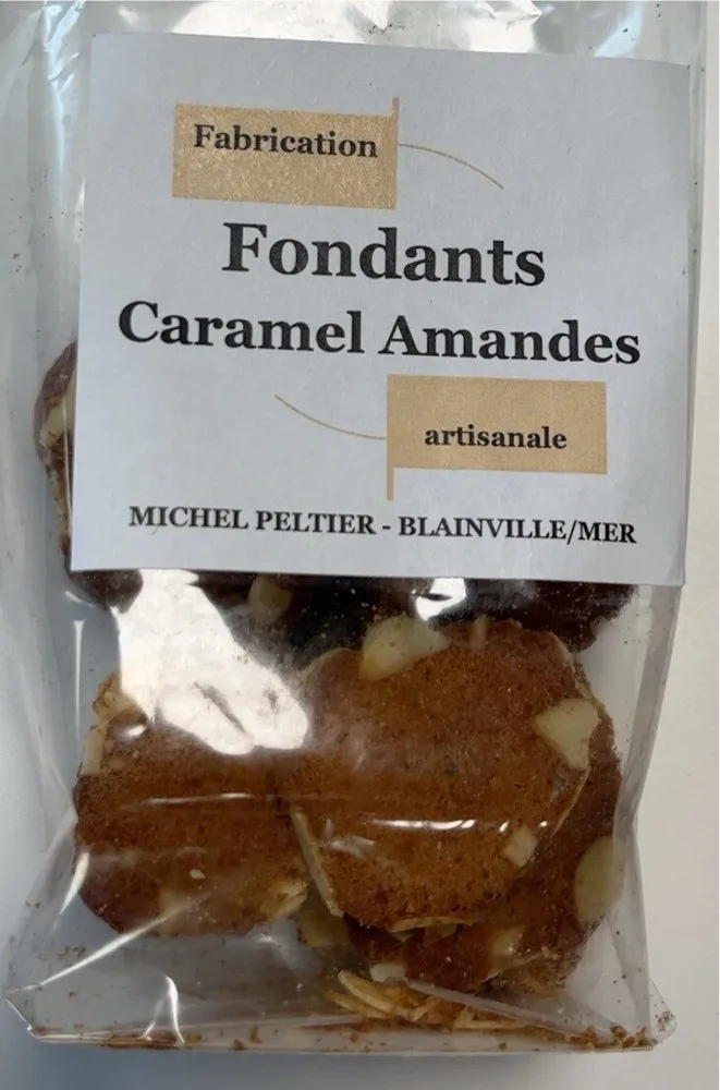 Fondant caramel amandes