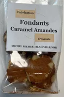 Fondant caramel amandes