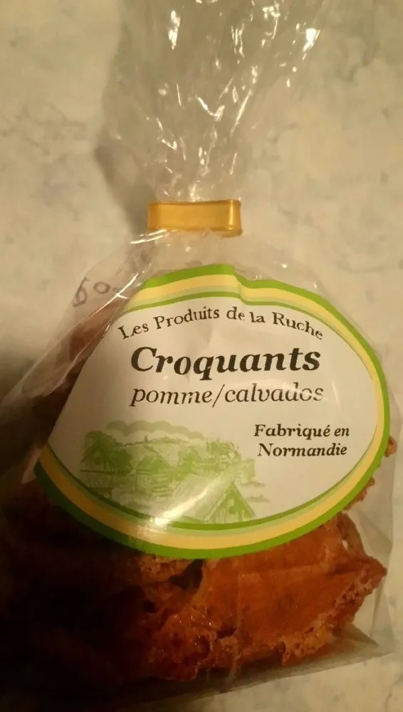 Croquants pomme Calvados
