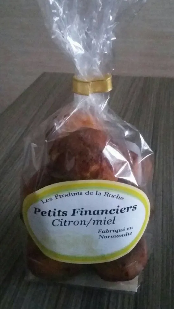 Petits  financiers citron/miel