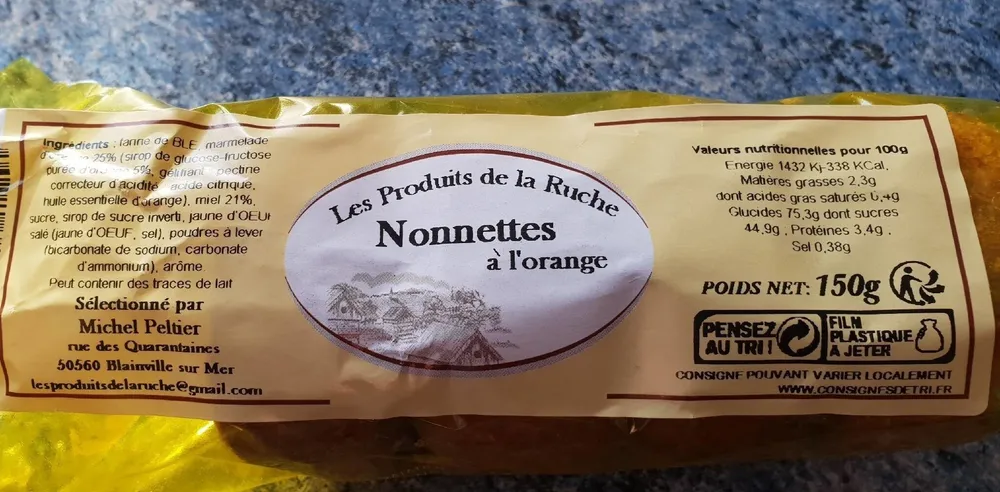 Nonnettes à l'orange