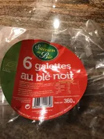6 galettes au blé noir