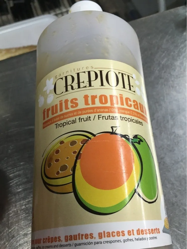 Crepiote fruits tropicaux