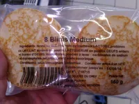 8 blinis médium