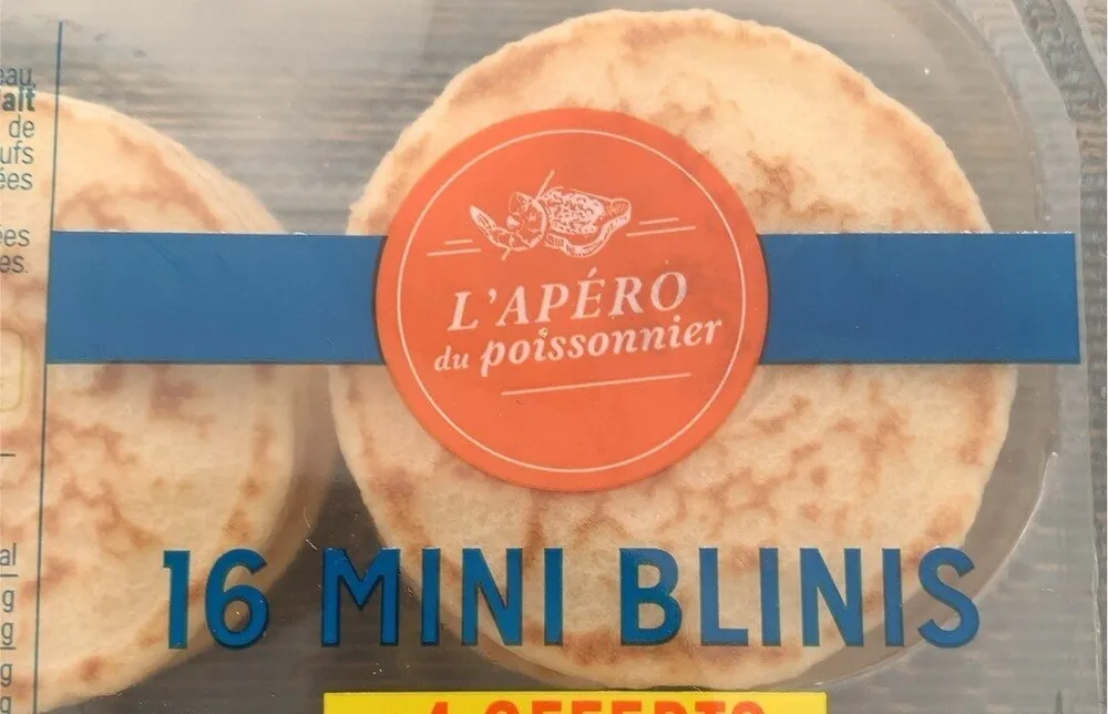 16 MINI BLINIS