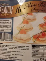 Mini Blinis surgelés