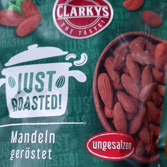 Mandeln geröstet