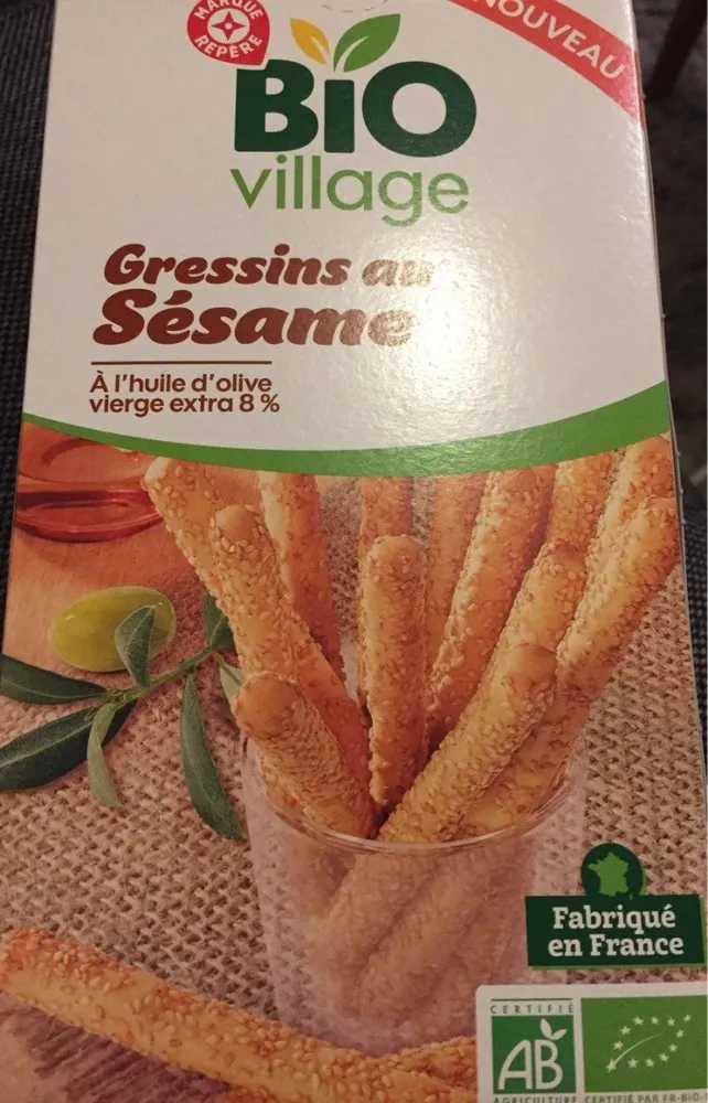 Gressins au sésame