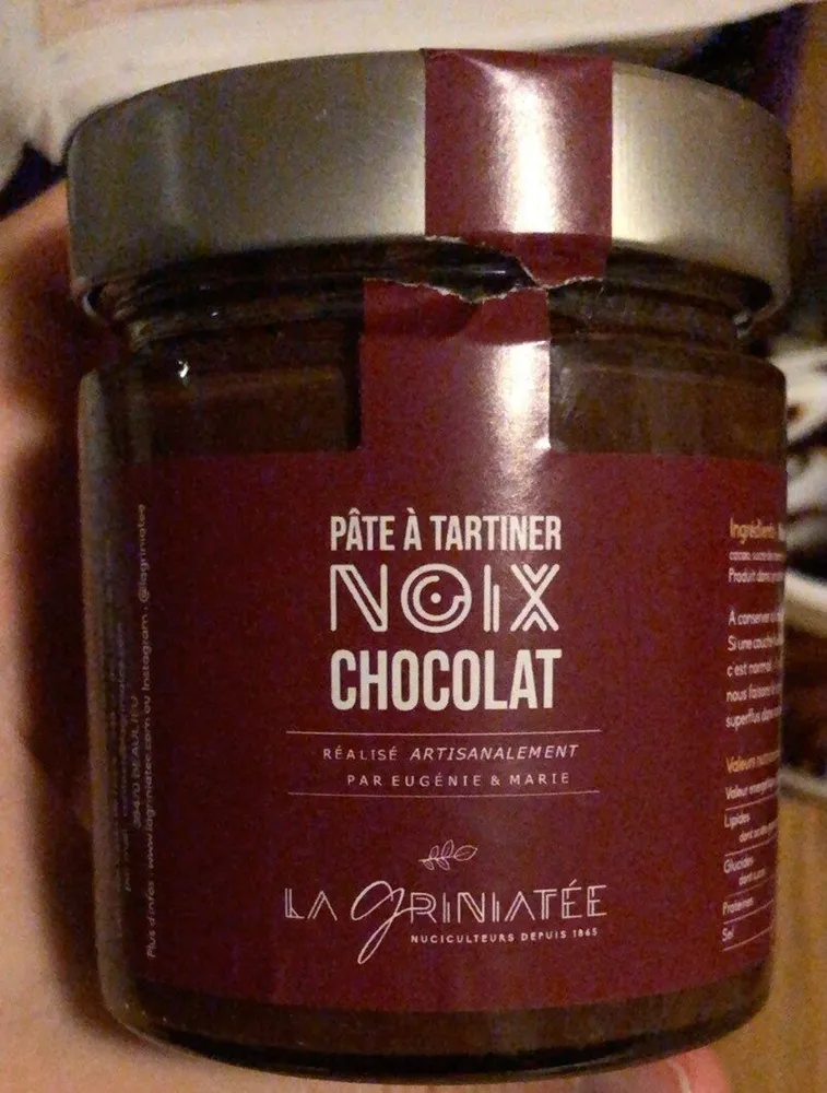 Pate a tartiner Noix Chocolat