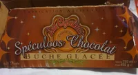 Bûche Glacée Spéculoos Chocolat