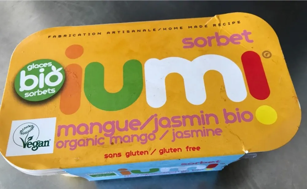 Sorbet mangue jasmin bio