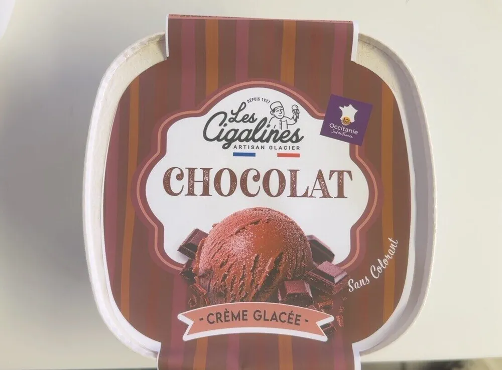 Glace chocolat