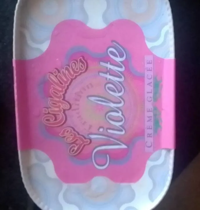Violette crème glacée