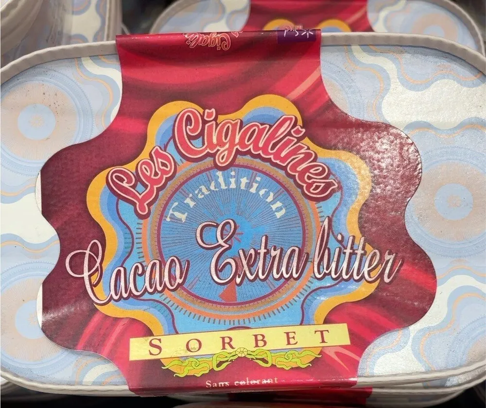 Sorbet cacao extra bitter