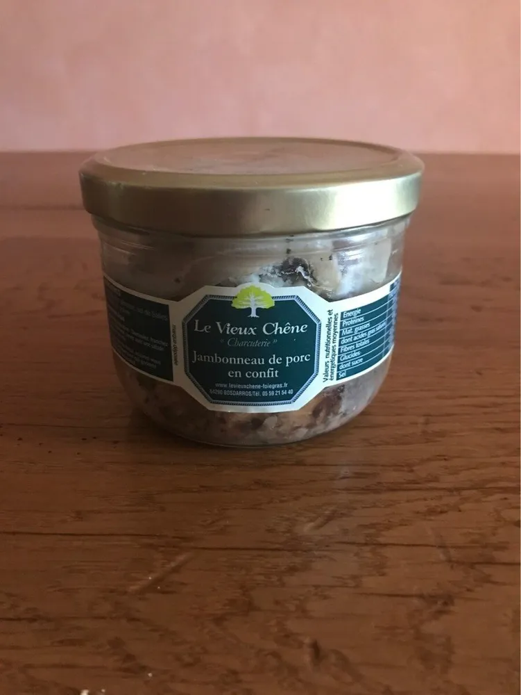 Jambonneau de porc en confit