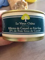 Rillettes de canard au foie gras