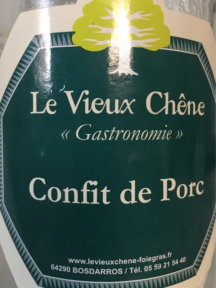 Confit de porc