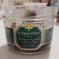 Terrine de canard au poivre vert