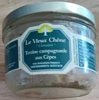 Terrine campagnarde aux cèpes