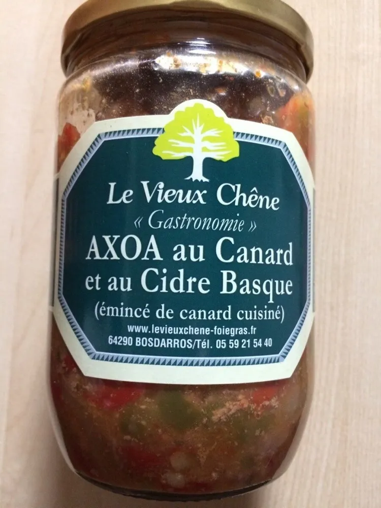 Axoa au canard et cidre basque