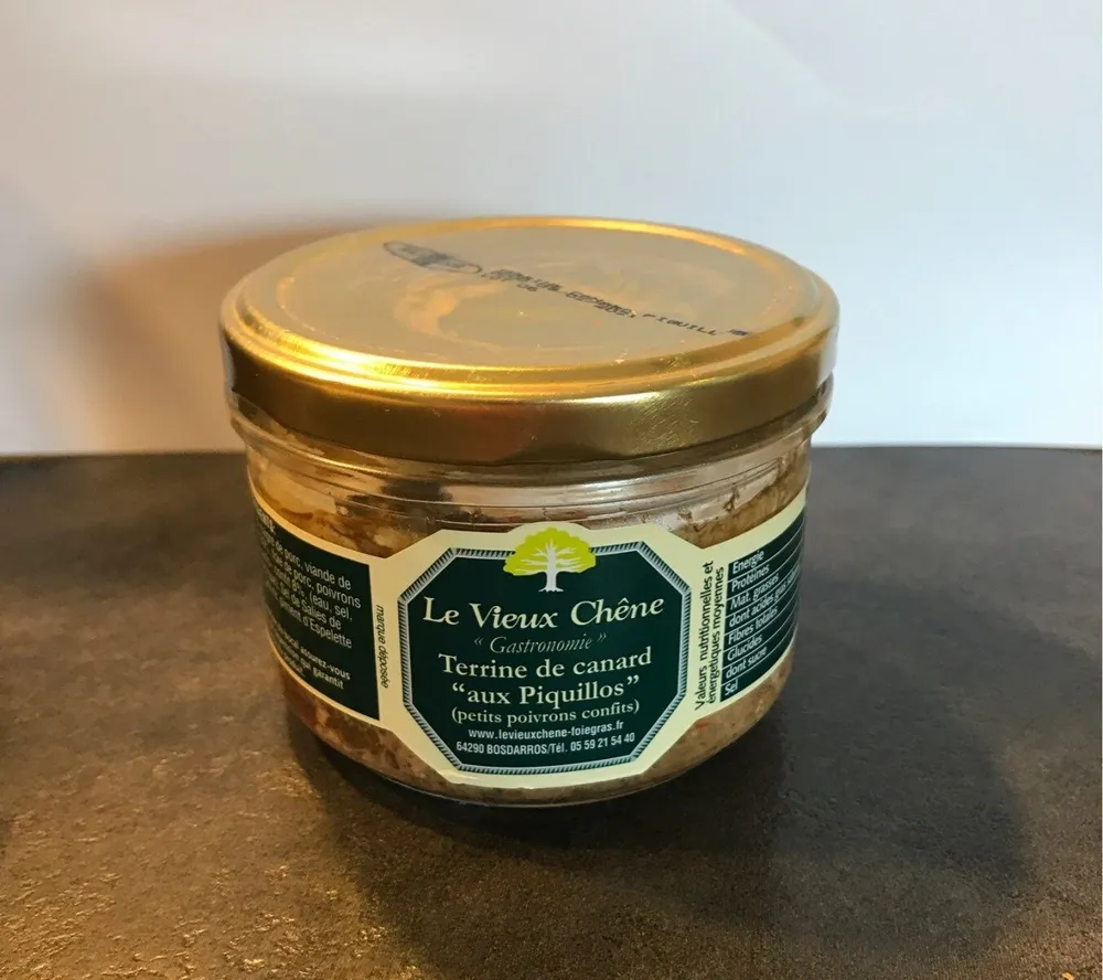 Terrine de canards aux piquillos