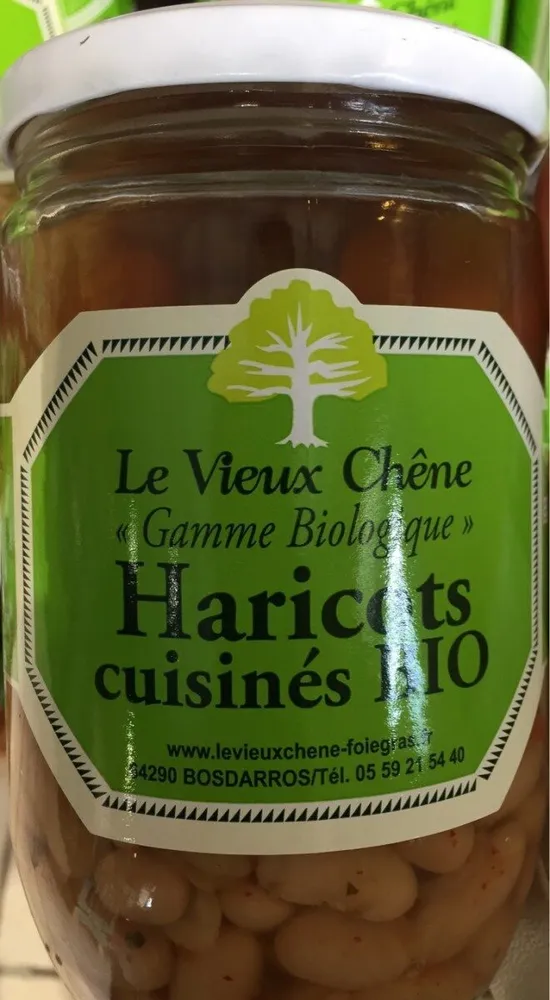 Haricots cuisinés BIO