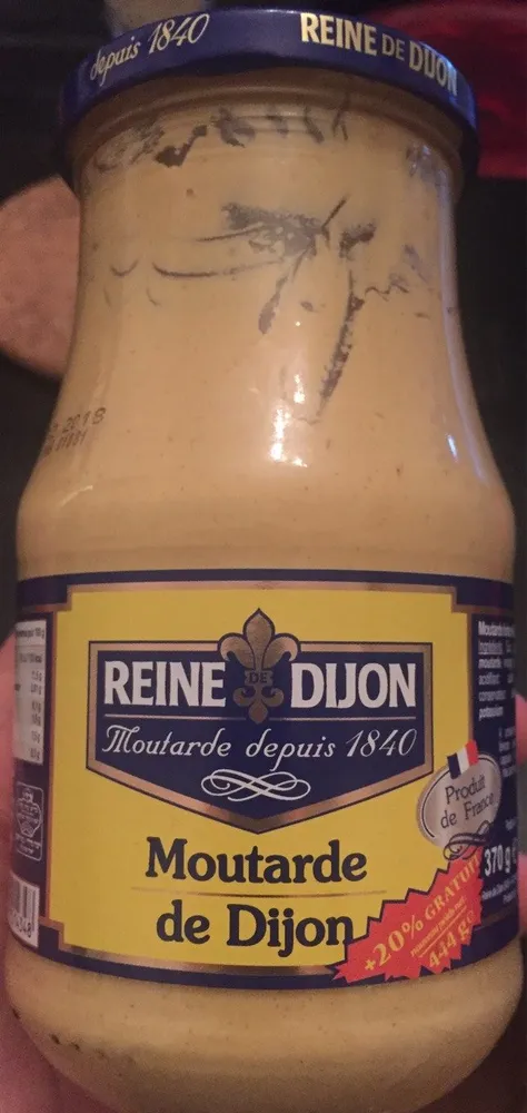 Moutarde Dijon Reine De Dijon - 444 G -KLP